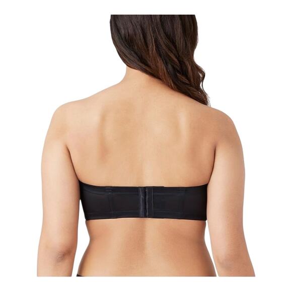 Maidenform Size 38DDD Convertible Strapless Underwire Bra Black Multiway NWT - Picture 4 of 9